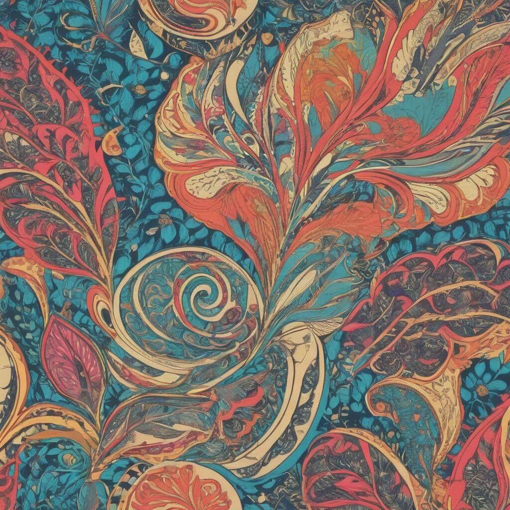 Custom textile design process